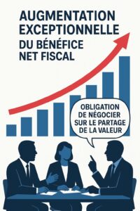 Augmentation exceptionnelle du bénéfice